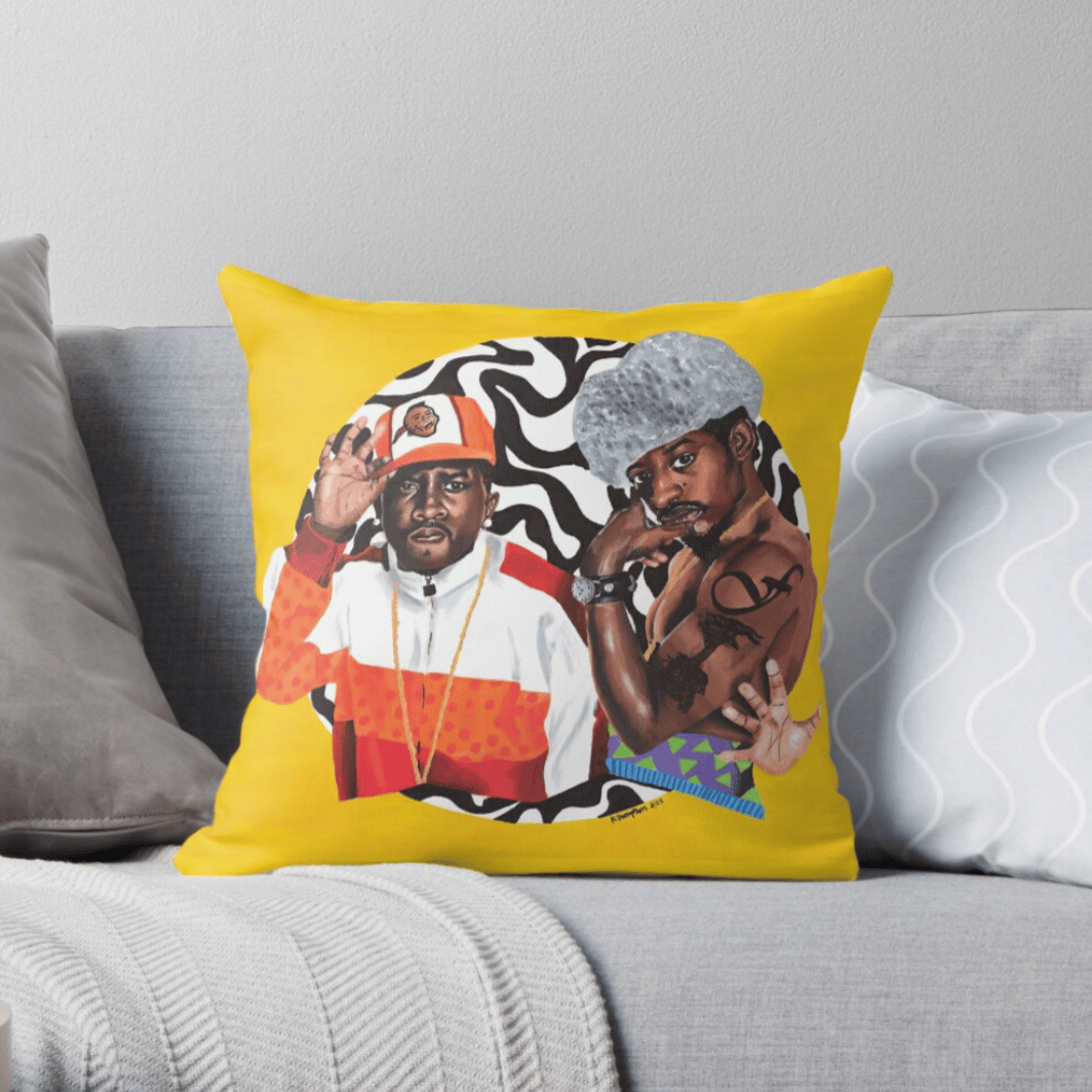 ATliens (Throw Pillow)