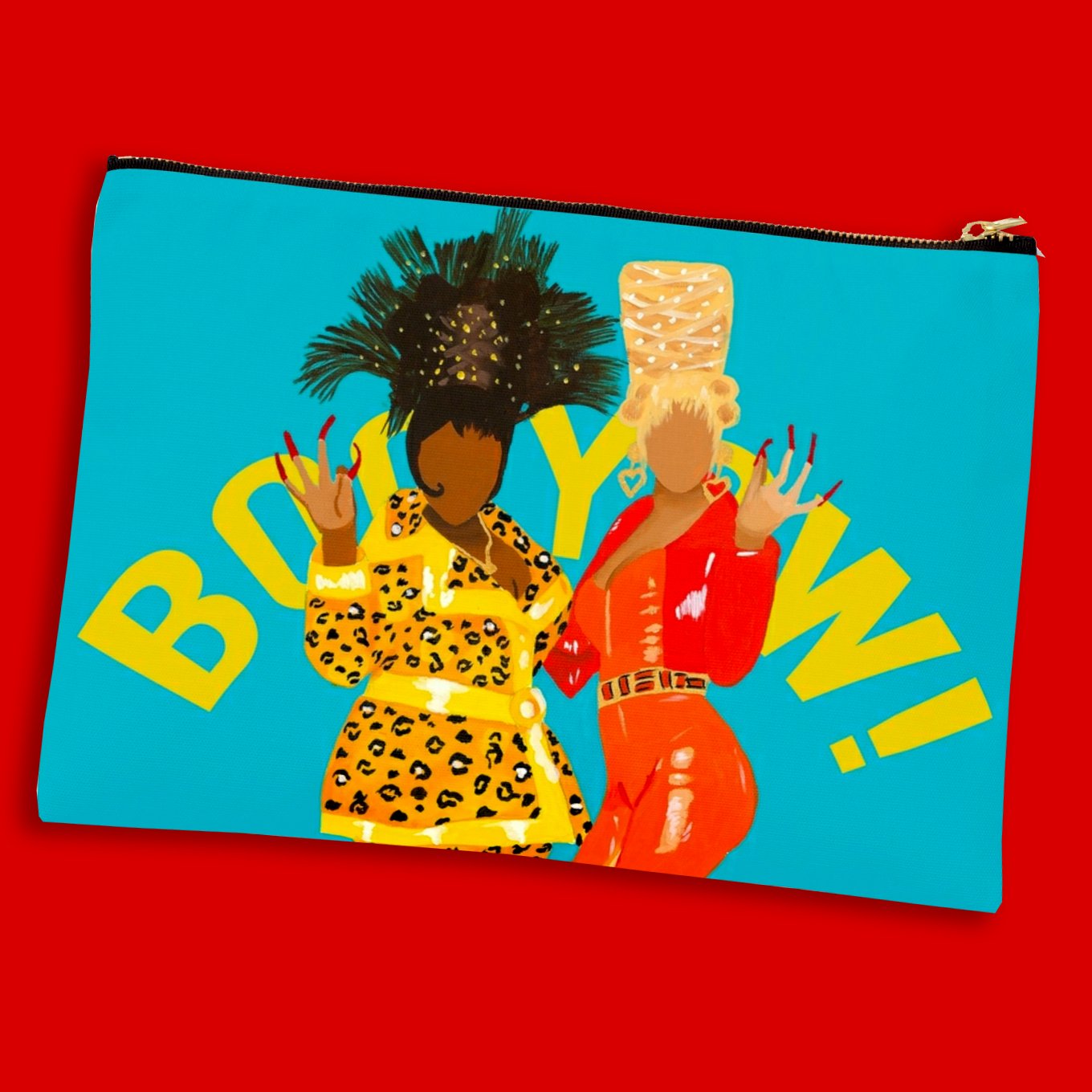 The "Boo Yow!" Clutch & Tote