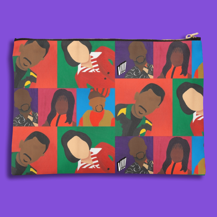 The 'You So Craaazy" Clutch & Tote