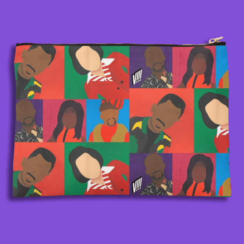 The 'You So Craaazy" Clutch & Tote