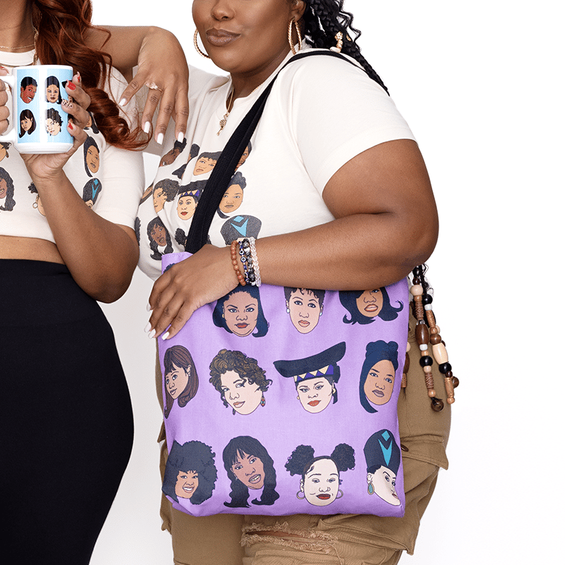 THE ICONS Tote (Purple)