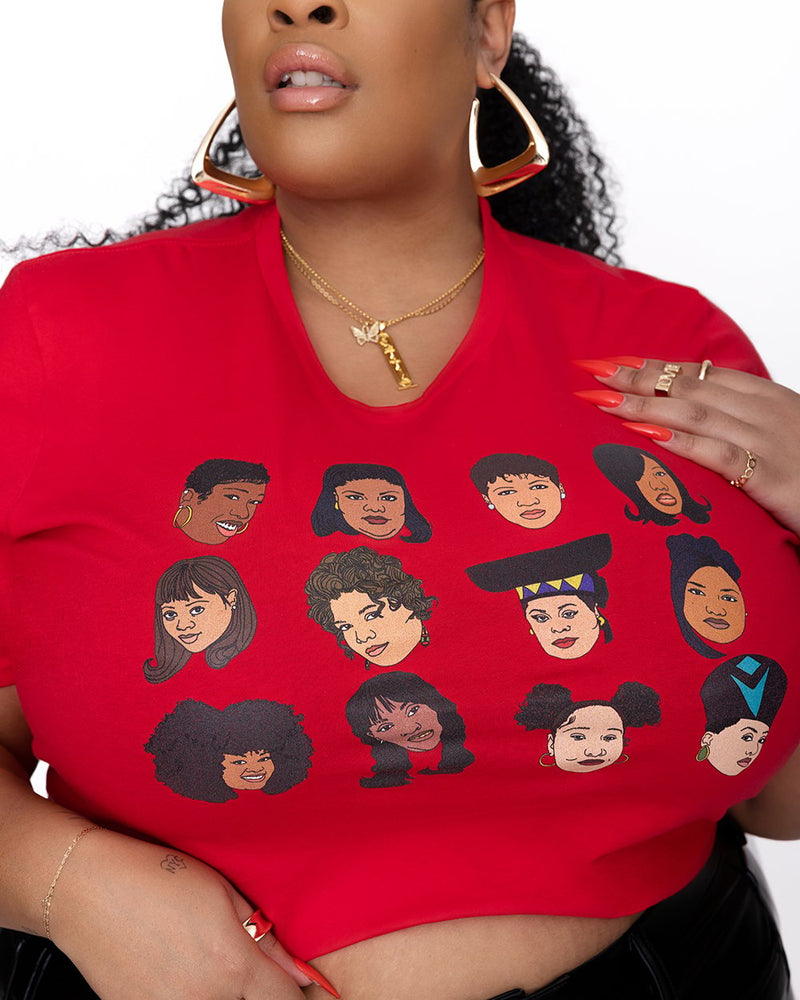 THE ICONS Tee (Red)
